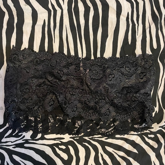 La Senza Y2K silver and black tube top 🖤 - Picture 2 of 3